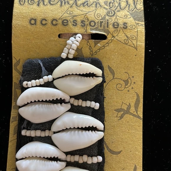 😀 ANKLET (8”) NEW BOHEMIAN GIRL ACCESSORIES COWRIE SHELL GREAT CONDITION - Picture 3 of 7